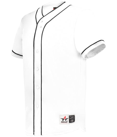 Alleson Diamond Full-Button Baseball Jersey